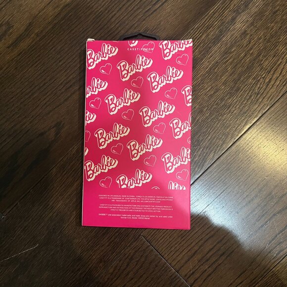 Barbie Logo Pattern Case casetify iPhone 13 Pro Max - Picture 2 of 2